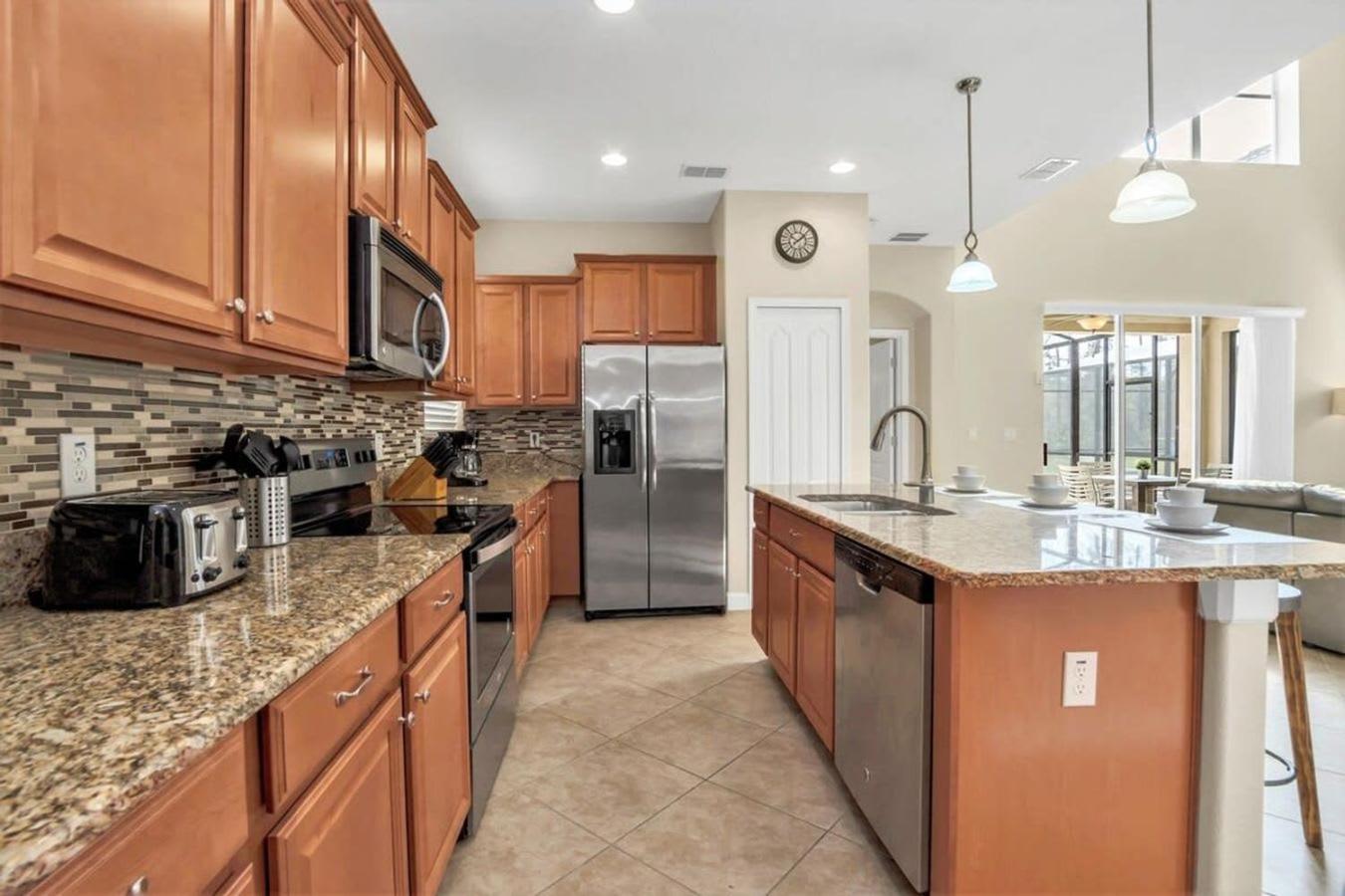 Near Disney - 5Br Home- Games Pool Hot Tub & Bbq Kissimmee Exterior foto