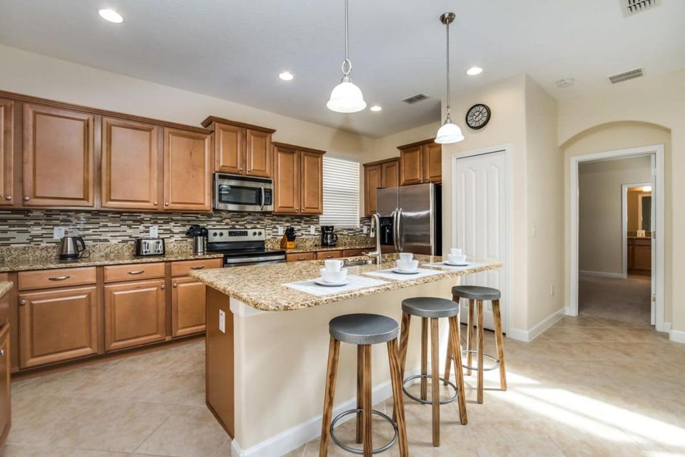 Near Disney - 5Br Home- Games Pool Hot Tub & Bbq Kissimmee Exterior foto