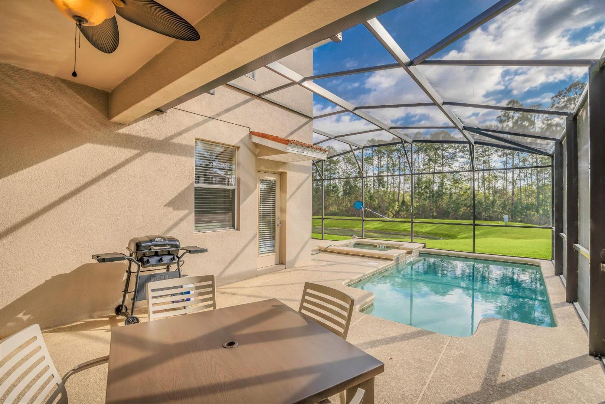 Near Disney - 5Br Home- Games Pool Hot Tub & Bbq Kissimmee Exterior foto